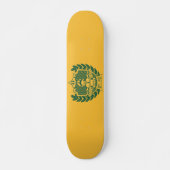 Zeta Zeta Zeta Frathood Crest - Kleur Skateboard (Voorkant)
