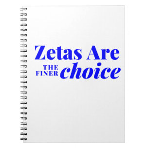 Zetas is de beste keuze voor notebooks notitieboek