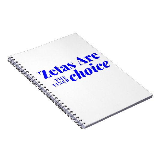 Zetas is het beste Notitieboek (Rechterzijde)