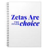 Zetas is het beste Notitieboek (Voorkant)