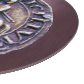 ZETEL VAN DE KNIGHTS-paarse TEMPLAR Snijplank (Hoek)