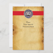 ZETEL VAN DE KNIGHTS TEMPLAR, Monogram PLAATS Kaart (Achterkant)