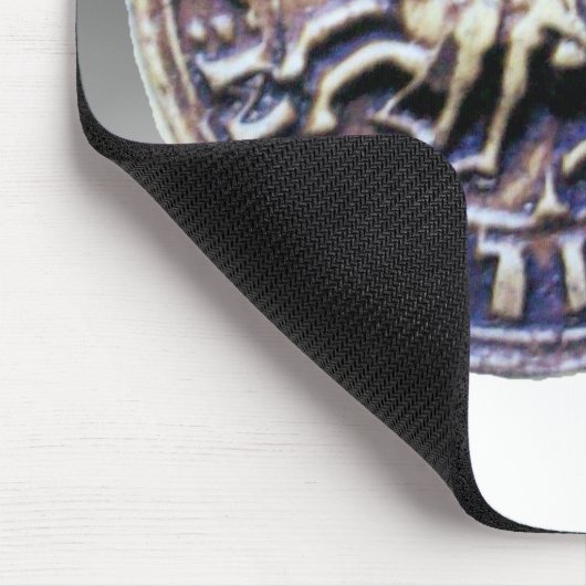 ZETEL VAN DE KNIGHTS-TEMPLAR wit Muismat (Hoek)