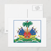 ZETEL VAN HAÏTI BRIEFKAART (Voorkant / Achterkant)