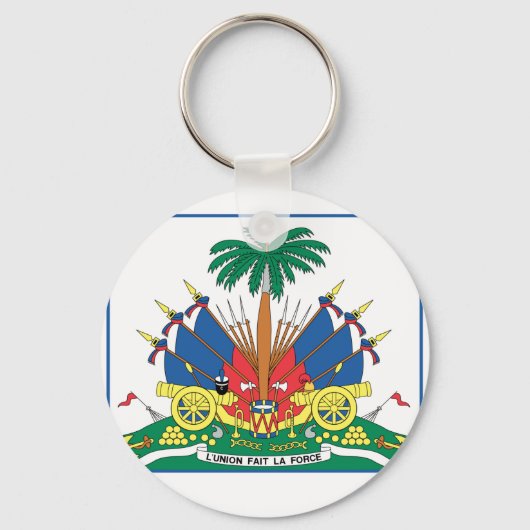 ZETEL VAN HAÏTI SLEUTELHANGER (Voorkant)