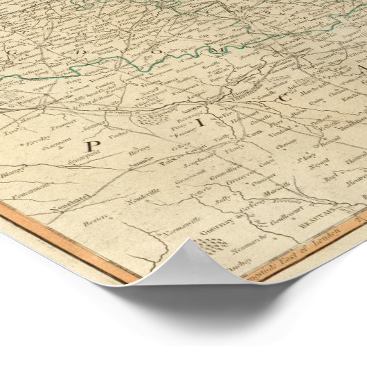 Zetel van oorlog Nederland Poster (Hoek)