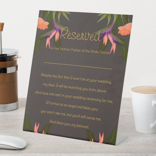 Zetel voor Angel Reclamebord Met Voetstuk (Insitu)