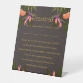 Zetel voor Angel Reclamebord Met Voetstuk (Voorkant)