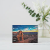 Zetmeel Visitekaartje (Staand voorkant)