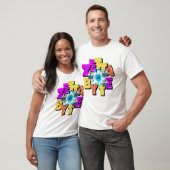 Zettabyte-gegevensmeeteenheid T-shirt (Unisex)