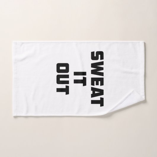 ZETTEN UIT handdoek (Handdoek)