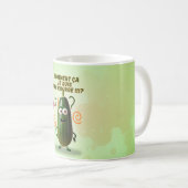 Zettie van de kikker koffiemok (Voorkant rechts)