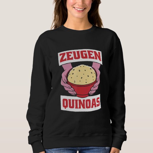 Zeugen Quinoas Vegan Organic Quinoa Gastro Trui (Voorkant)