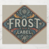 zeurpiet sparkling wijnetiket (Enkel label)