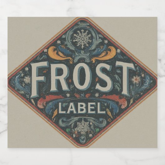 zeurpiet sparkling wijnetiket (Enkel label)