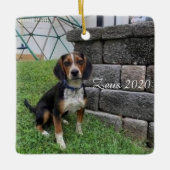 Zeus 2020 kerstversiering keramisch ornament (Voorkant)