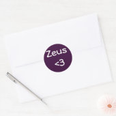 Zeus <3 sticker (Envelop)