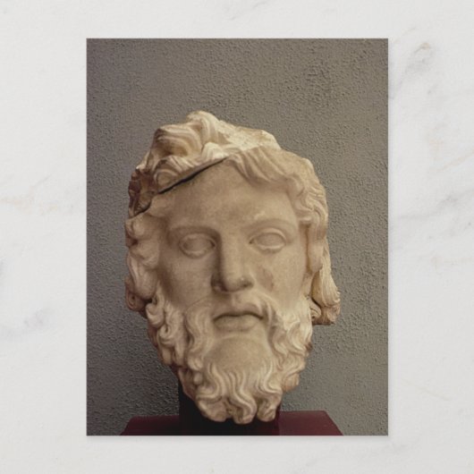 Zeus, 69-96 AD Briefkaart (Voorkant)