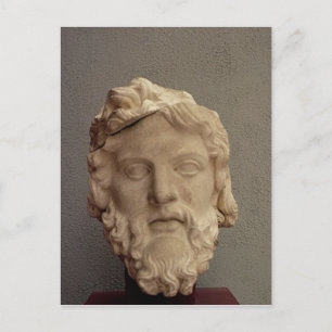 Zeus, 69-96 AD Briefkaart