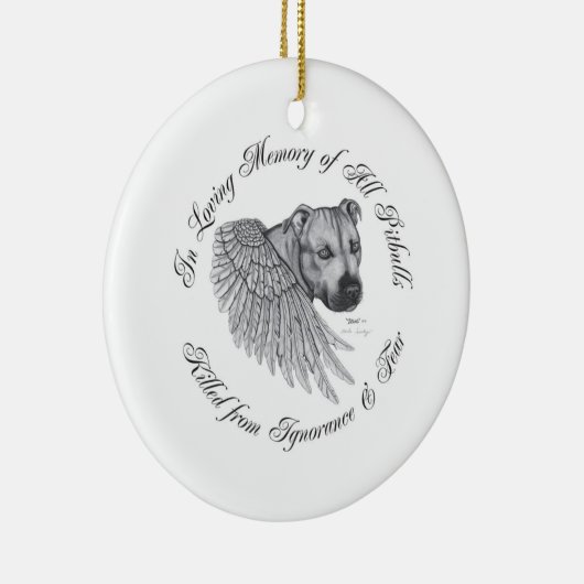 Zeus angel keramisch ornament (Rechts)