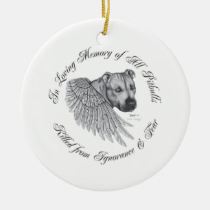 Zeus angel keramisch ornament