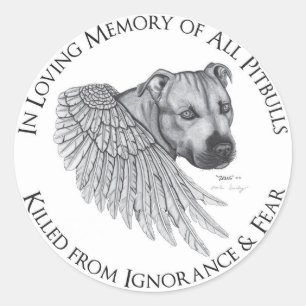 Zeus angel ronde sticker