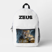 Zeus Bedrukte Rugzak (Voorkant)