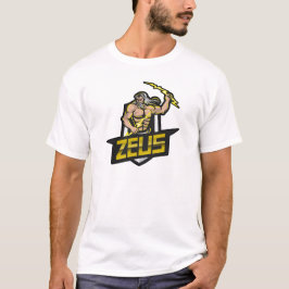 Zeus Bliksemschicht Griekse mythen T-shirt