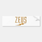Zeus Bumpersticker (Voorkant)