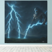 ZEUS CANVAS AFDRUK (Insitu (Houten vloer))