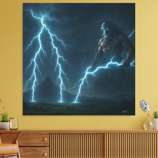 ZEUS CANVAS AFDRUK (Insitu (Woonkamer))