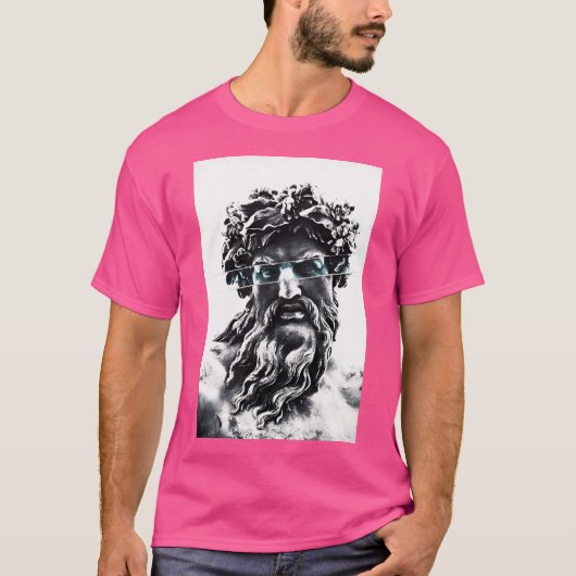 Zeus, de koning van de goden t-shirt (Voorkant)