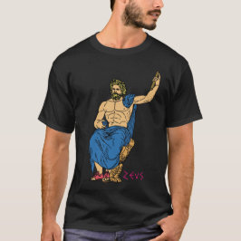 ZEUS DE KONING VAN DE GRIEKSE GOEDEREN T-SHIRT