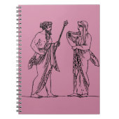 Zeus en Hera Notitieboek (Voorkant)