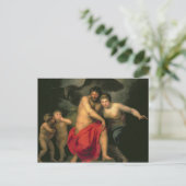 Zeus en Hera op de berg Ida, 1775 Briefkaart (Staand voorkant)
