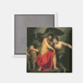Zeus en Hera op de berg Ida, 1775 Magneet (Voorkant / Achterkant)