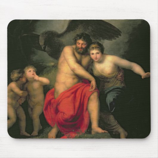 Zeus en Hera op de berg Ida, 1775 Muismat (Voorkant)