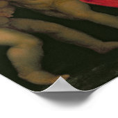 Zeus en Hera op de berg Ida, 1775 Poster (Hoek)