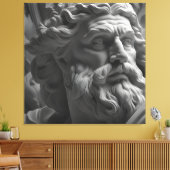 Zeus god canvas afdruk (Insitu (Woonkamer))