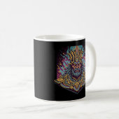 Zeus - God van Thunder Koffiemok (Voorkant rechts)