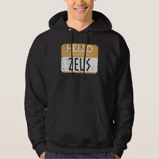 Zeus Greek Mythology Ancient Greek God Greek Mytho Hoodie