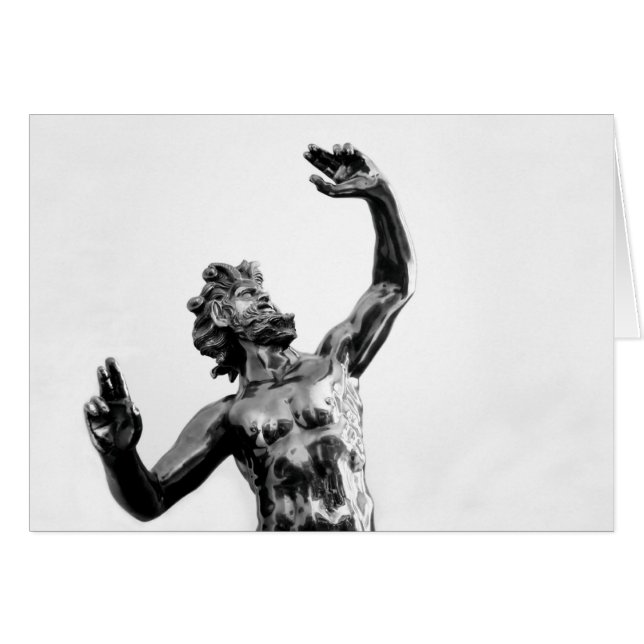 Zeus, griekse god (Voorkant Horizontaal)