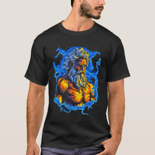 Zeus Griekse Mythologie God van de Donder T-shirt
