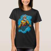 Zeus Griekse mythologie God van Olympus T-shirt (Voorkant)