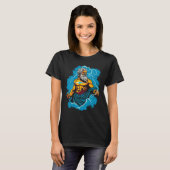 Zeus Griekse mythologie God van Olympus T-shirt (Voorkant volledig)