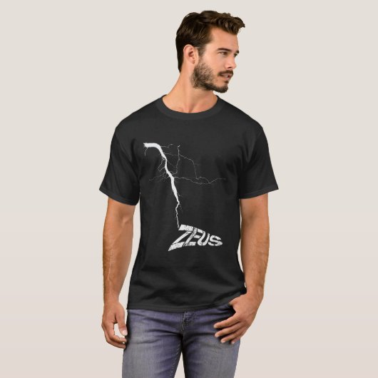 Zeus Griekse mythologie Griekse God Oude Griekenla T-shirt (Voorkant volledig)