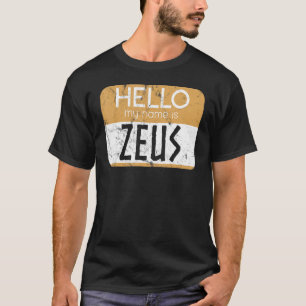 Zeus Griekse mythologie Oude Griekse god Mytho T-shirt