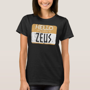 Zeus Griekse mythologie Oude Griekse god Mytho T-shirt