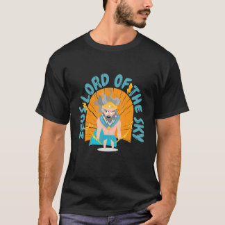 zeus heer dondergod werp werpt t-shirt