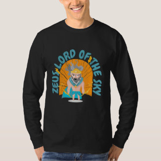 zeus heer dondergod werp werpt t-shirt